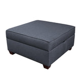 Duobeds Modular Storage Ottoman 30"x30" has convenient storage space inside, and combines with more ottomans and duobed sofa back pillows to create sectionals, sofas, beds, futons, love seats, and chairs.
