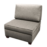 The Duobeds Storage Chair Ottoman  combines a storage ottoman with a lumbar-friendly sofa back pillow for a comfortable living room or bedroom chair.