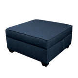 Duobeds Modular Storage Ottoman 36"x36" has convenient storage space inside, and combines with more ottomans and duobed sofa back pillows to create sectionals, sofas, beds, futons, love seats, and chairs.